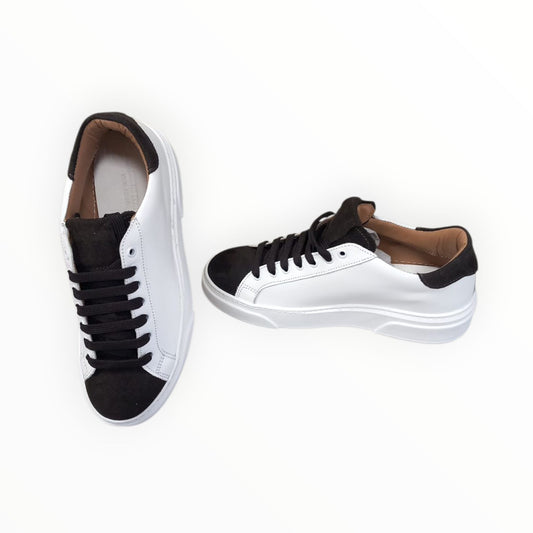 Sneakers de cuero Made in Italy