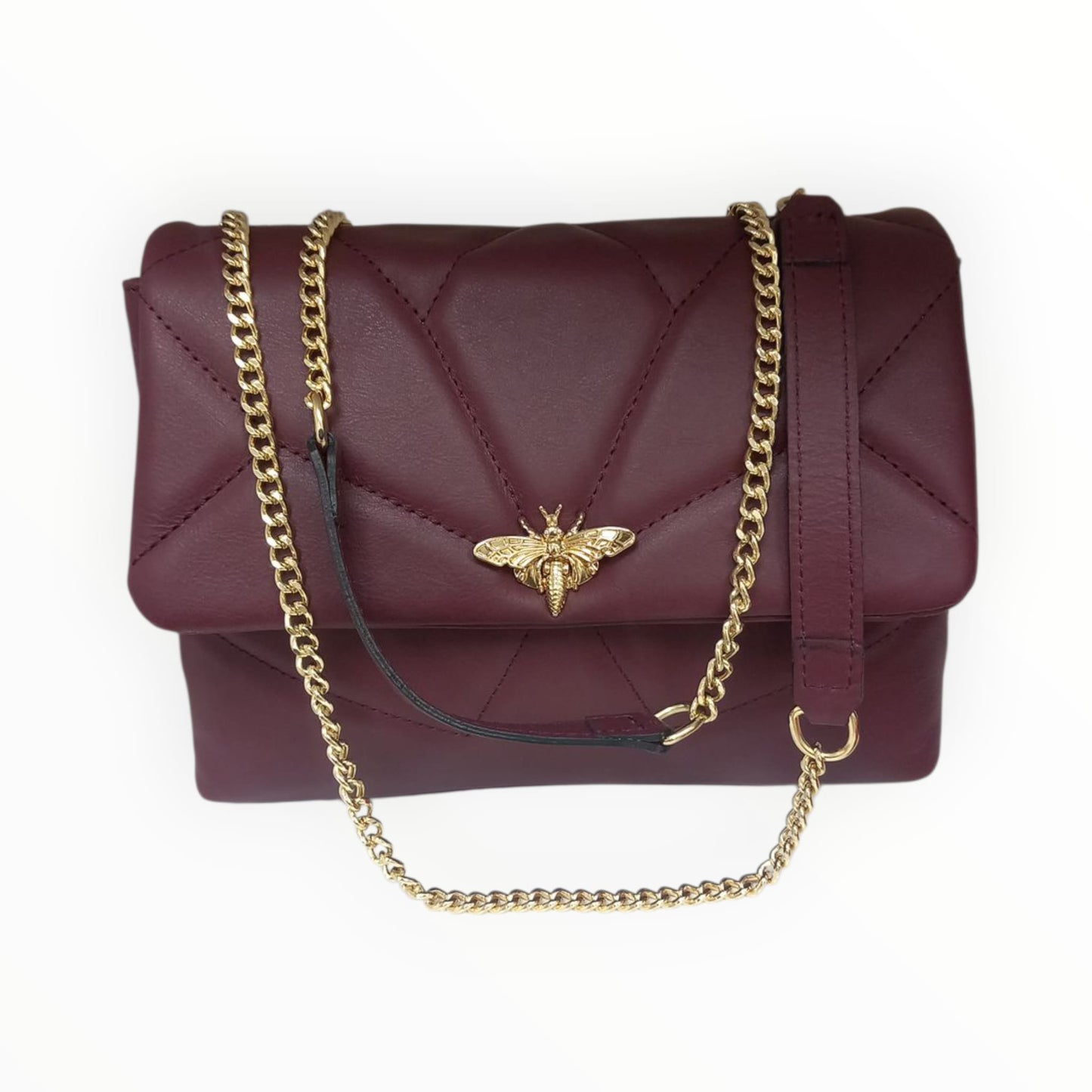 Bolso de cuero Made in Italy