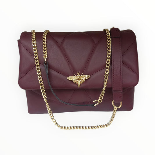 Bolso de cuero Made in Italy