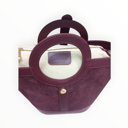Bolso de cuero Made in itly