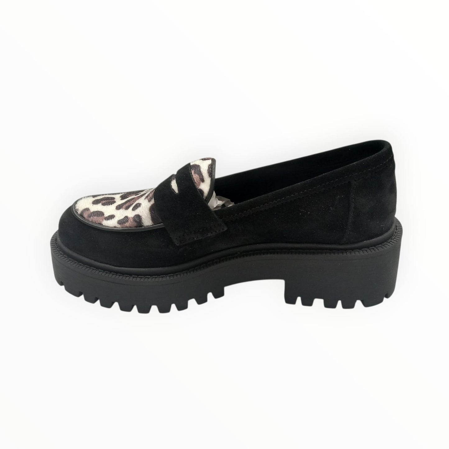 Mocasini de cuero Made in Italy