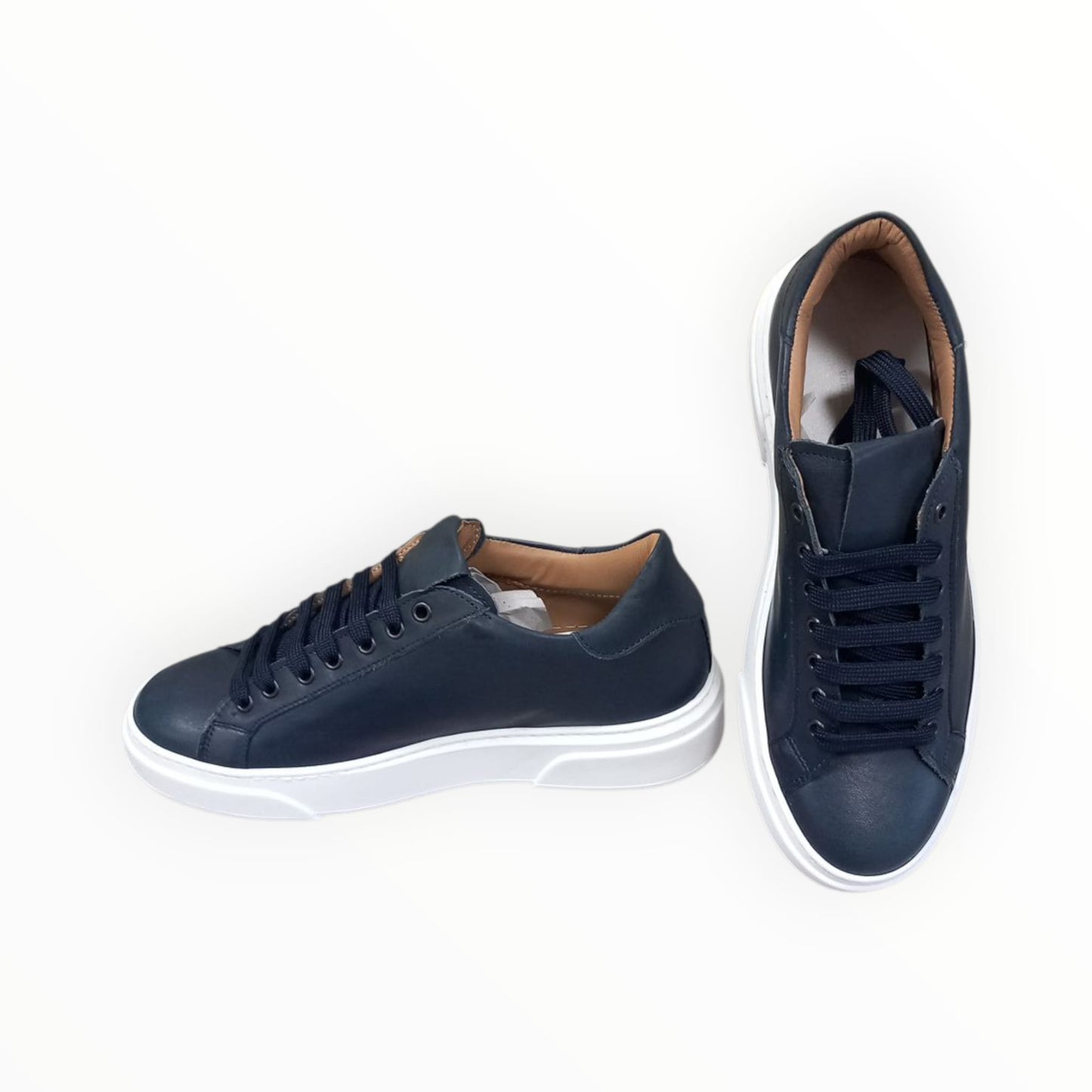 Sneakers de cuero Made in Italy